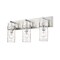 Z-Lite Fontaine 3 Light Vanity, Brushed Nickel & Clear 3035-3V-BN - alternate 6